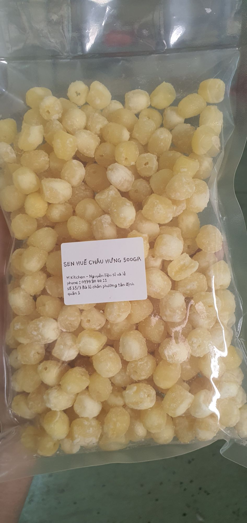 (hcm) Mứt sen huế Châu hưng 500gr