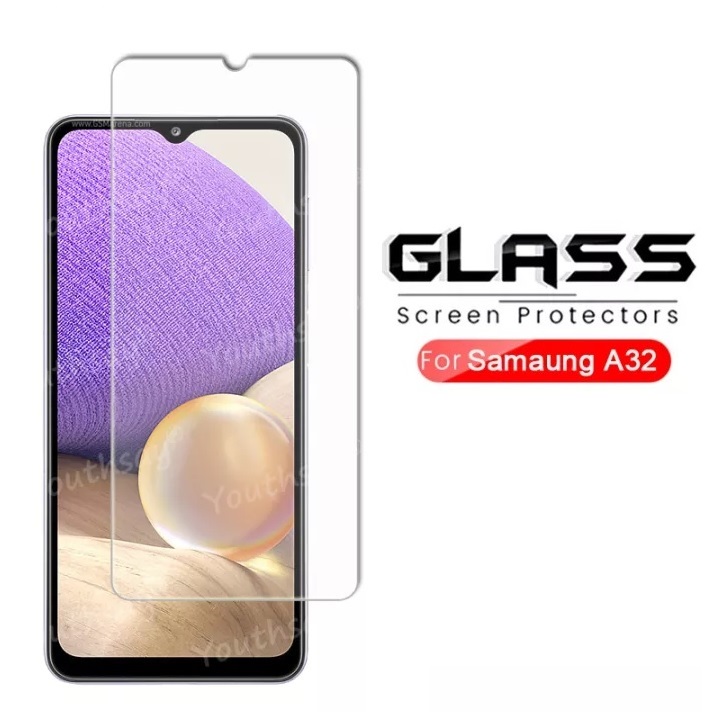 Kính cường lực Samsung A32 4G / 5G (Trong suốt, Không Full Màn)