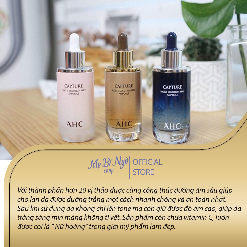 (Mẫu mới) Tinh chất AHC Capture Solution Prime Moist Ampoule 50ml