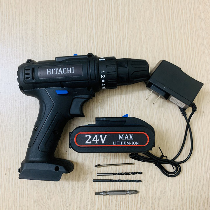 Khoan pin 24V  Hitachi 2 Pin Cao Cấp