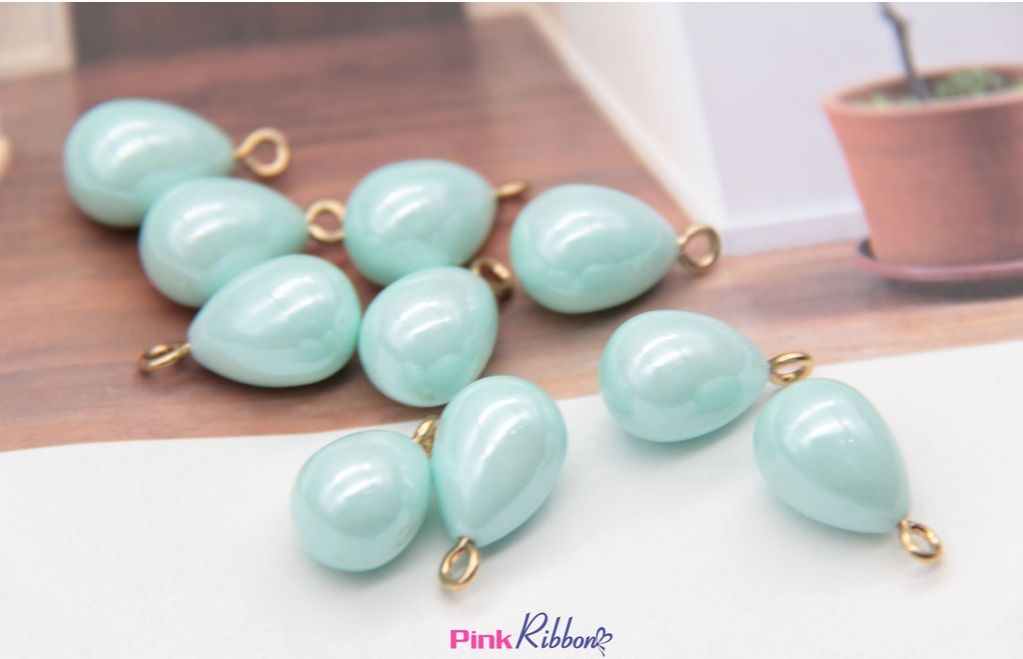 [Set 5c] Hạt  nhựa ánh trai giọt lệ