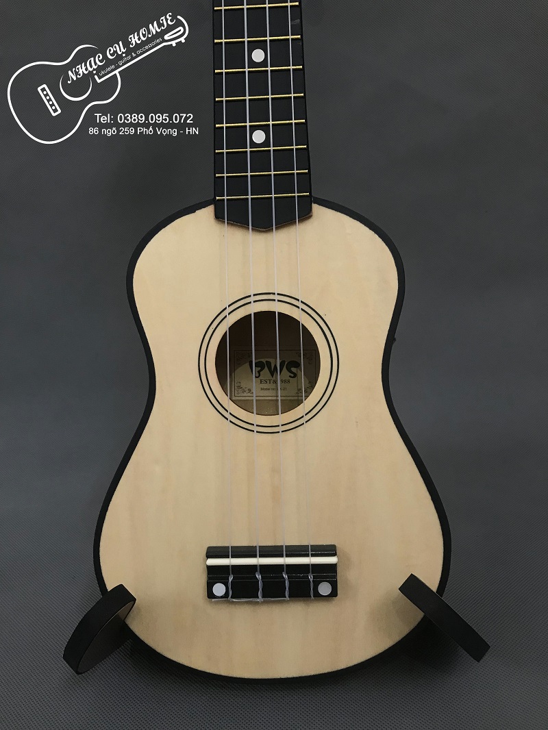 ĐÀN UKULELE SOPRANO 21INCH MÀU GỖ