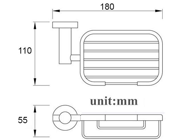 Kệ đựng xà bông  Zento HA4614