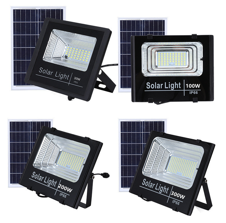 Đèn led pha năng lượng mặt trời 30W Bảo hành 12 tháng