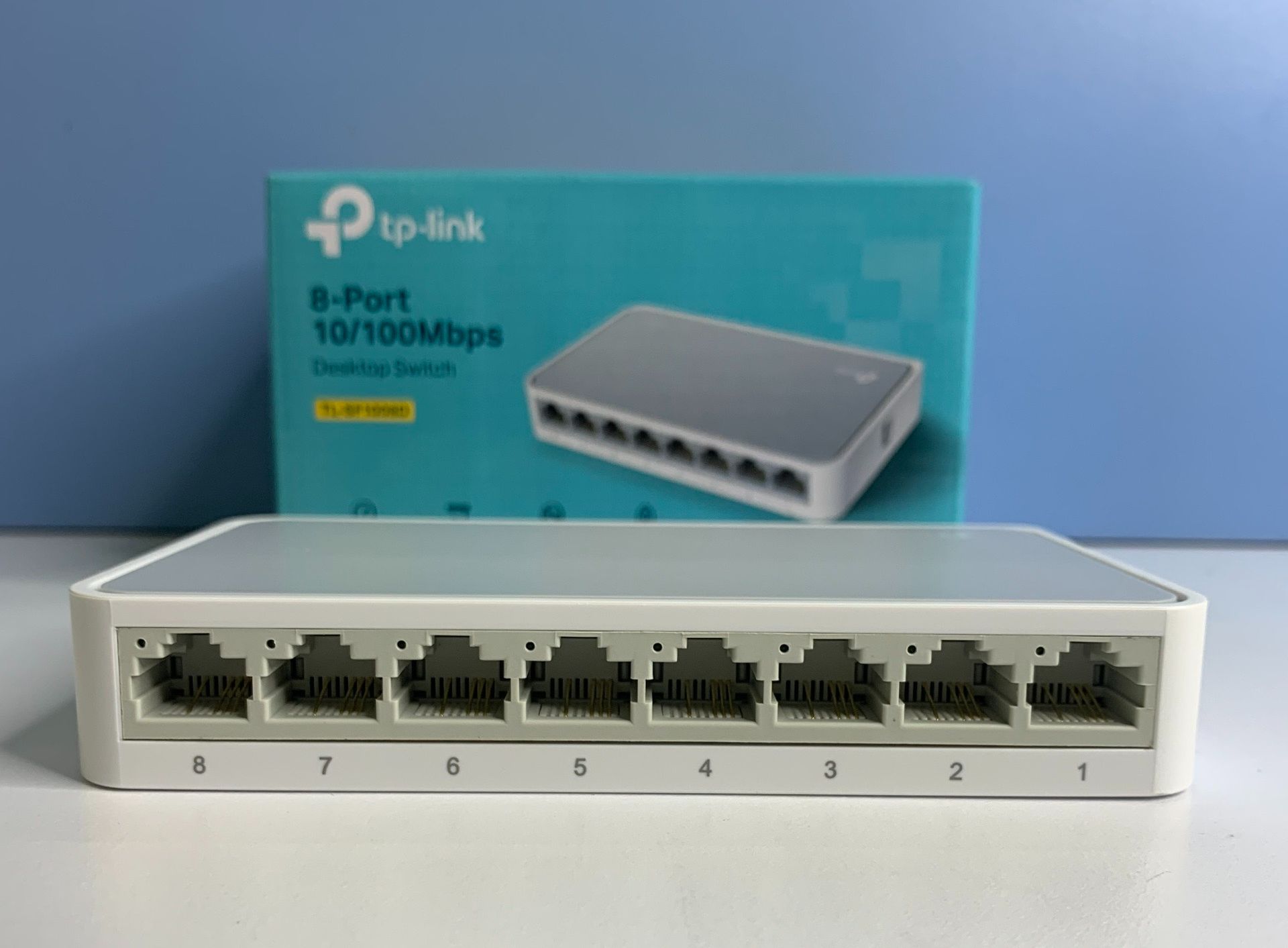 [HCM]Bộ Chia Tín Hiệu Để Bàn 8 Cổng 10/100Mbps TL-SF1008D