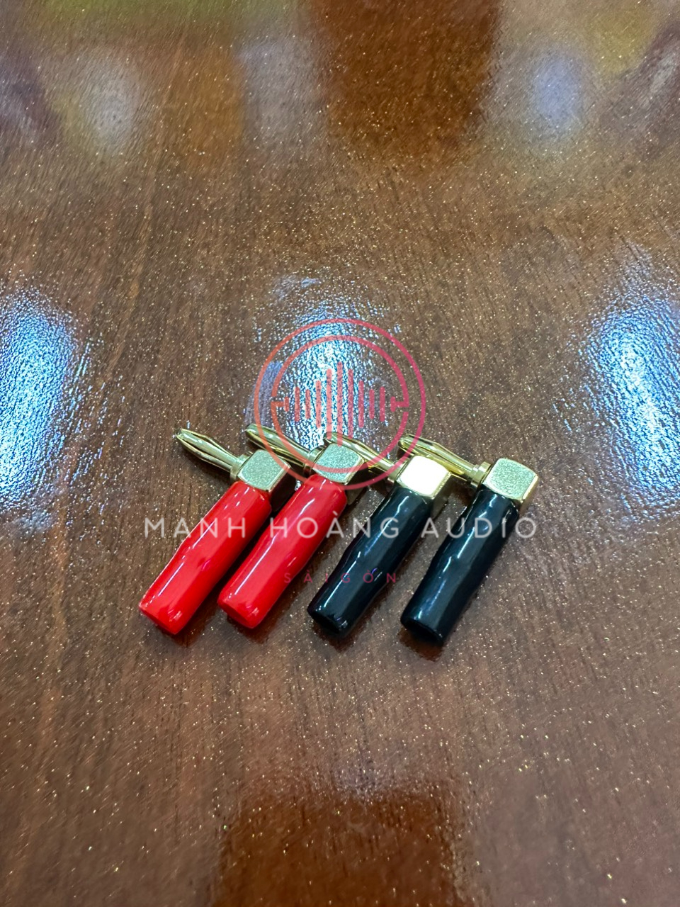 Combo 4 chiếc ( 2 cặp jack bắp chuối vuông ) - Mạnh Hoàng Audio
