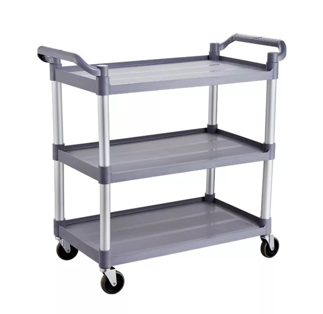 XE ĐẨY PHỤC VỤ 3 TẦNG BẰNG NHỰA