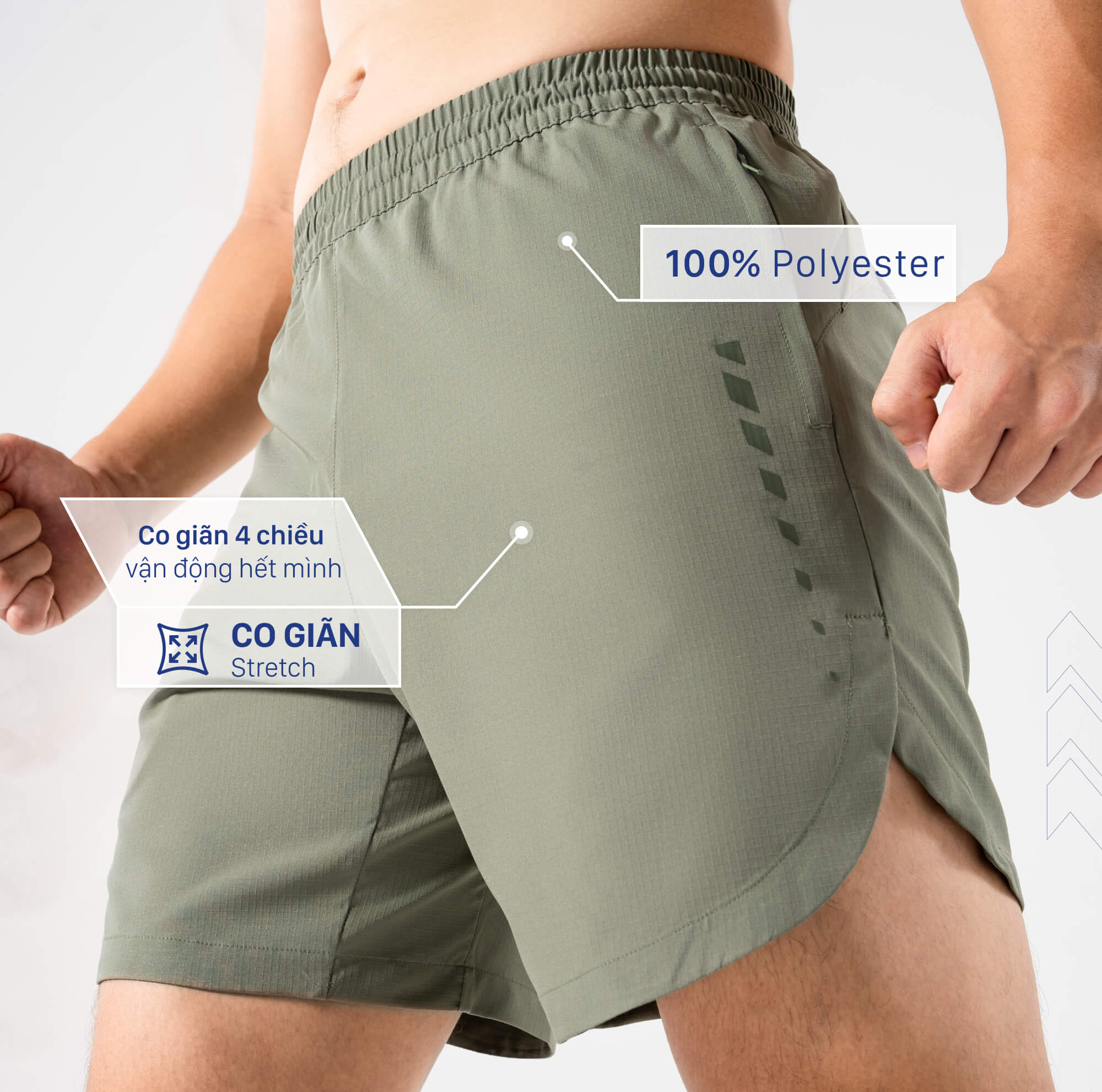 [CHỈ 20H 4-6.4 MUA 3 GIẢM 15%][OUTLET - Không đổi trả]Quần Short thể thao Gym 7'' Power - Coolmate