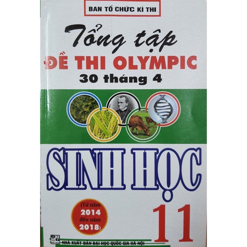 Sách - tổng tập đề thi olympic 30 tháng 4 sinh học 11