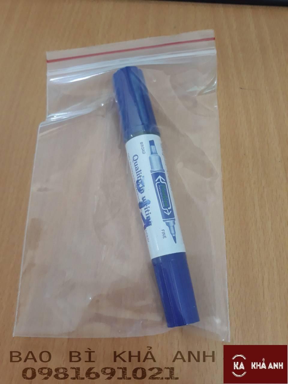 1Kg TÚI ZIP ( Zipper Viền đỏ) Size 18x23cm