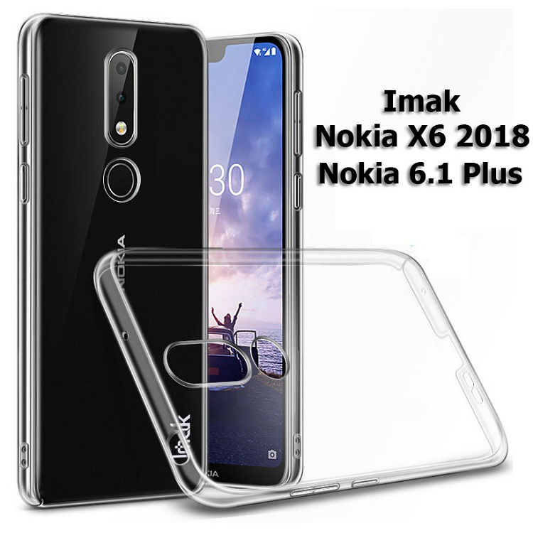 Ốp lưng nokia x6/6.1 plus 2018 dẻo silicon trong suốt