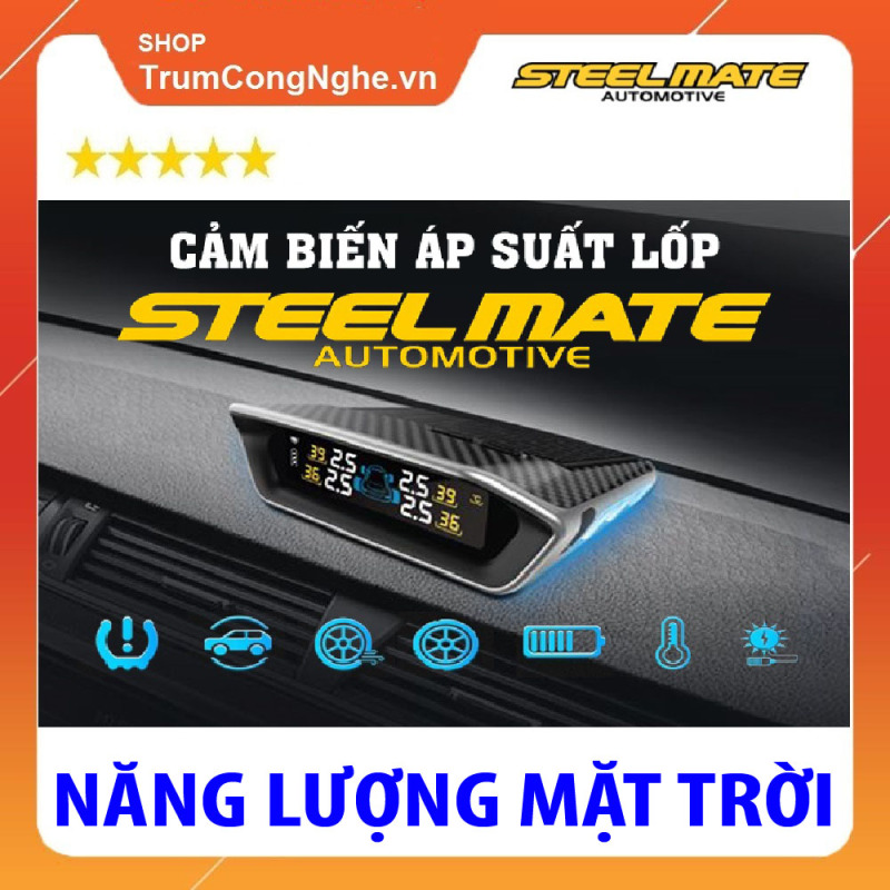 Cảm biến áp suất lốp Steelmate MT11 Chính Hãng Phân Phối Bảo Hành 3 Năm