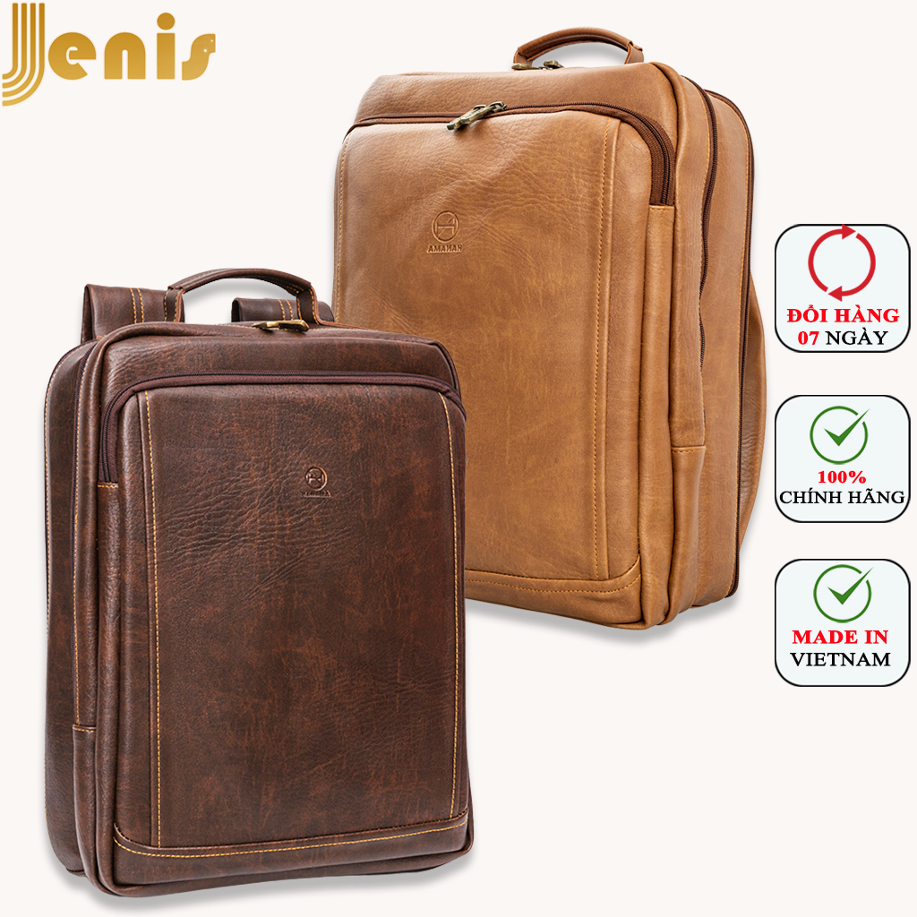 Balo da - Balo da công sở JENIS LEE 2S ,Bảo Hành 18 Tháng