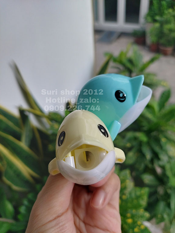 01 Chuốt bút chì hình cá heo dễ thương