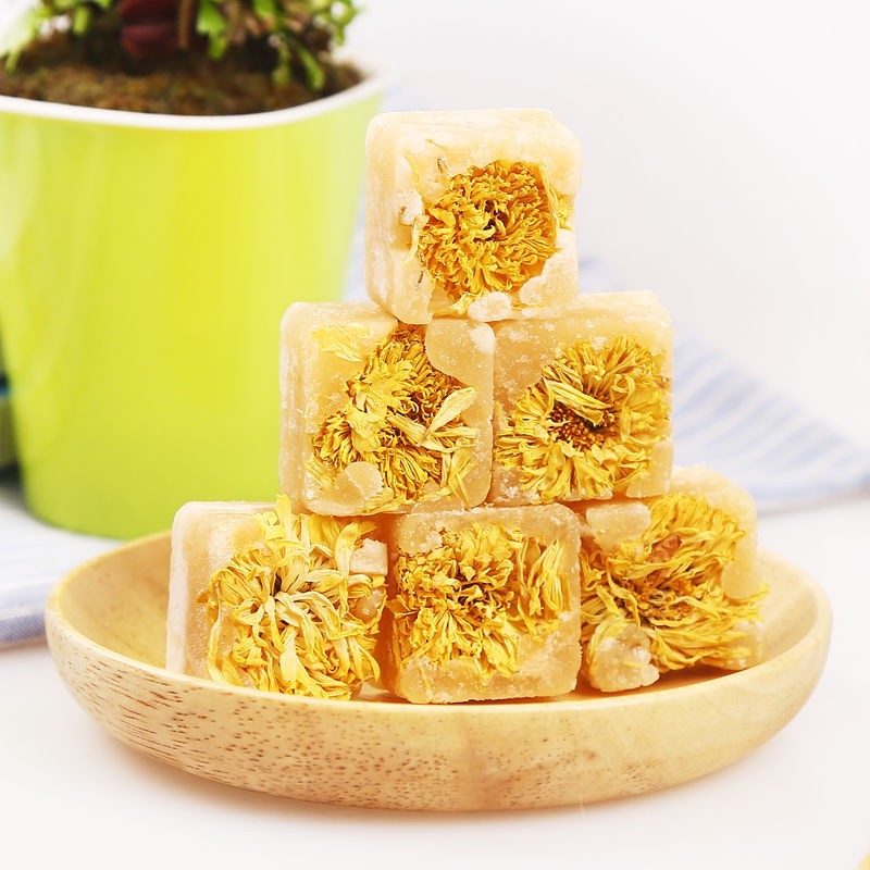 trà hoa cúc đường phèn mật ong loại 500 gram