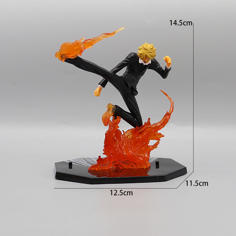 Mô hình nhân vật - Ace-Sabo-Luffy-Sanji-Zoro