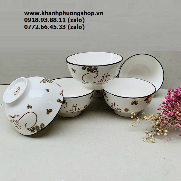 chén sứ, tô sứ, dĩa sứ - chén tô dĩa sứ đẹp