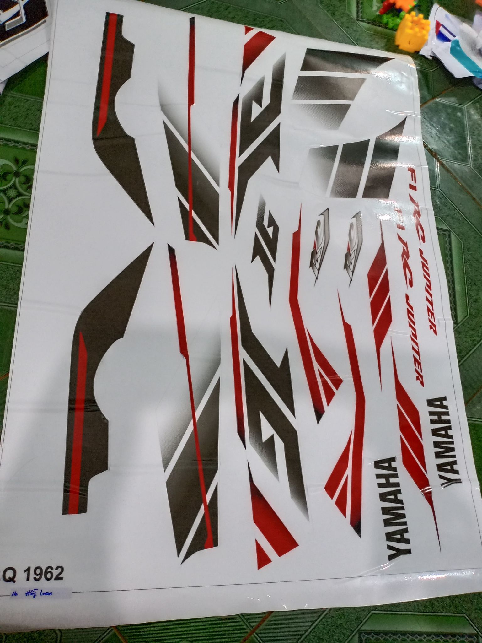 tem rời jupiter RC trắng chỉ đỏ