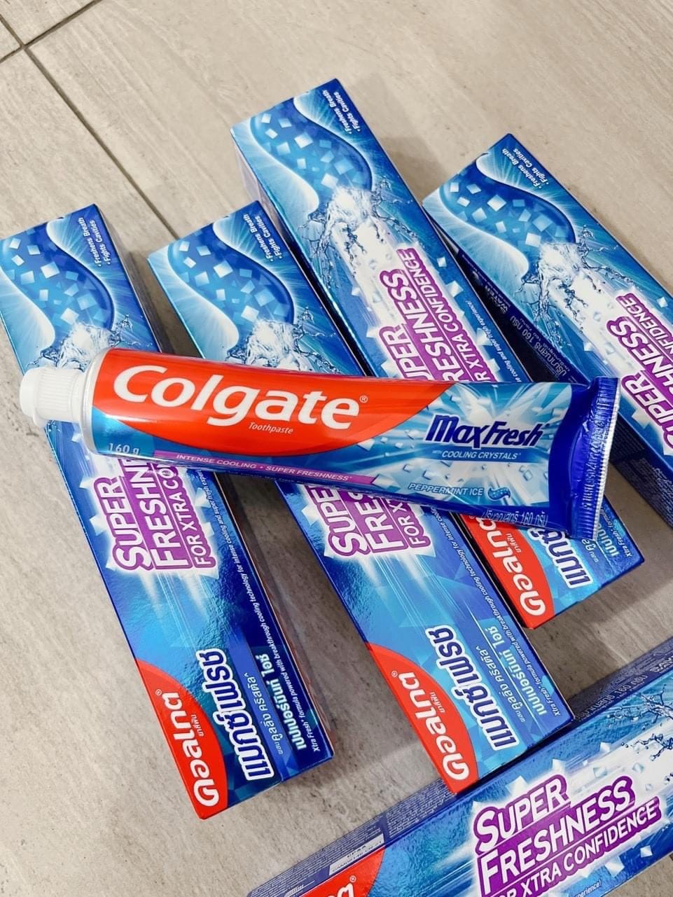 kem đánh răng Colgate Max Fresh Thái lan