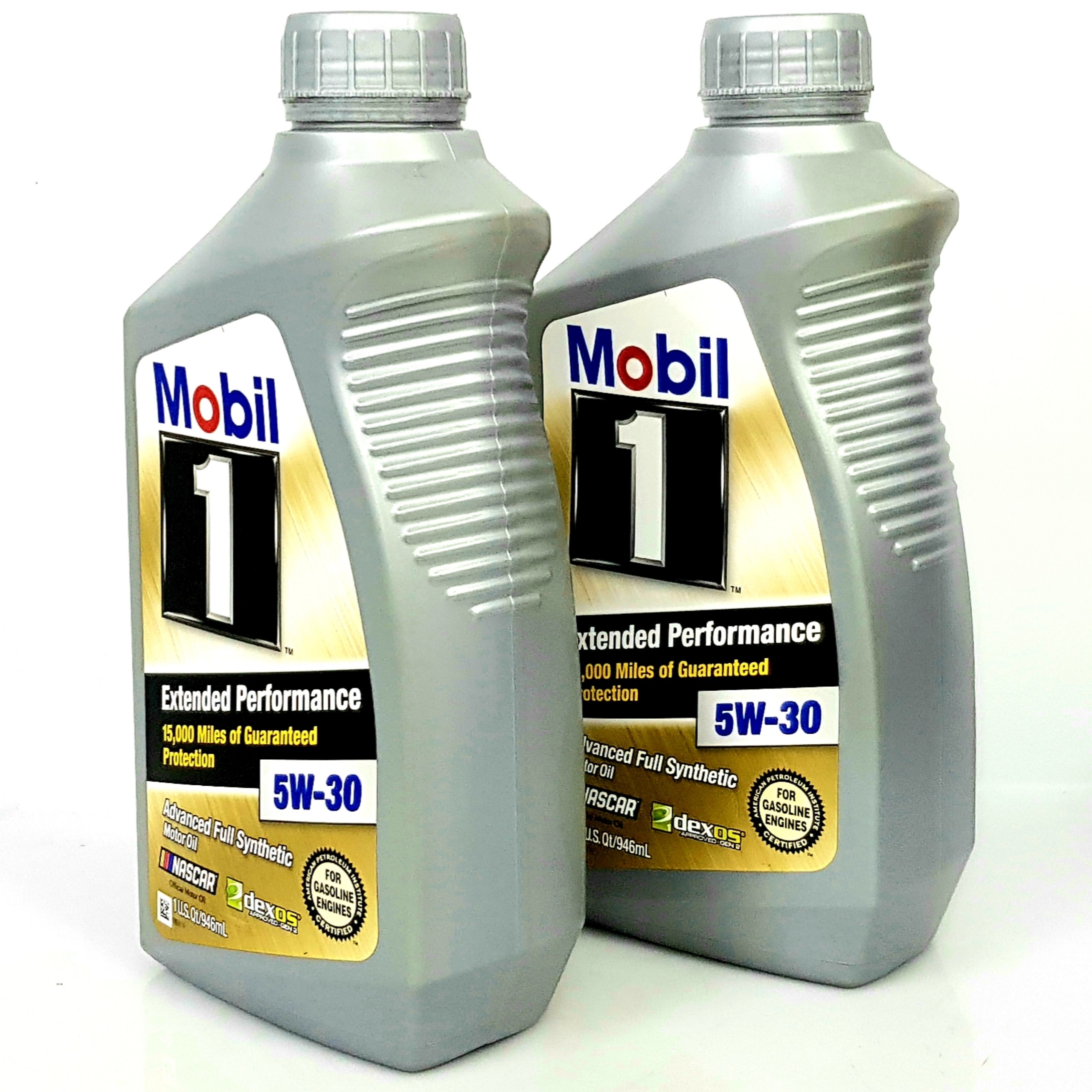 Combo 5 chai nhớt tổng hợp mobil 1™ extended performance 5w30 973ml mẫu mới 2022