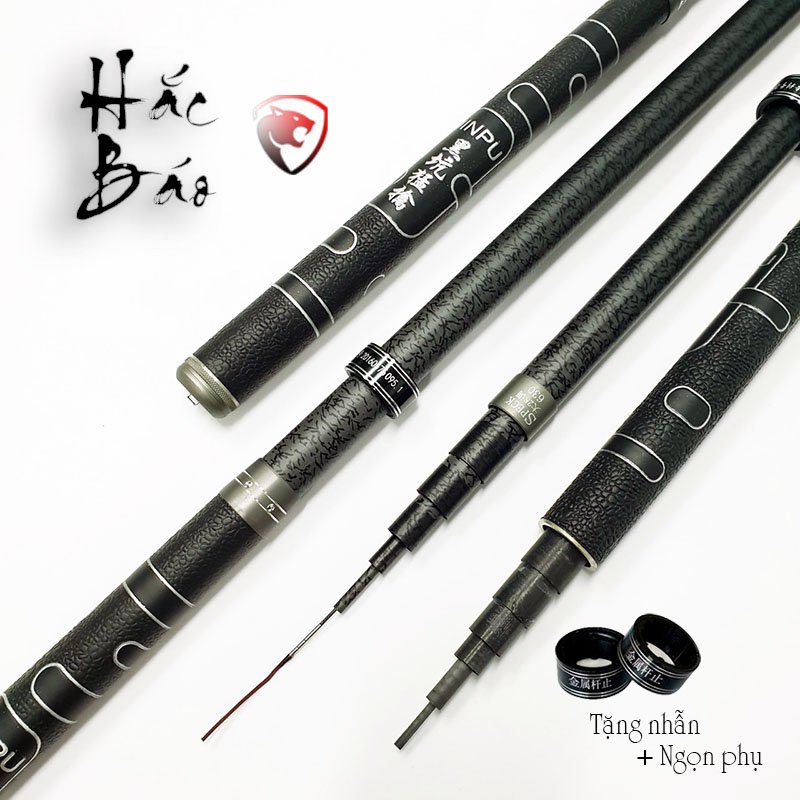 [Xả Kho] Cần câu tay Hắc Báo 5H, 6H, đủ cỡ để bạn lựa chọn