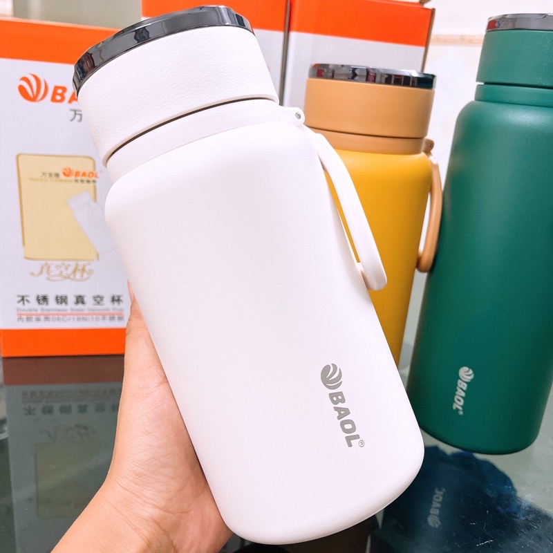 Bình giữ nhiệt BAOL Nắp titan - Hàng cao cấp sang trọng, đủ các dung tích từ 800 ml đến 1500 ml