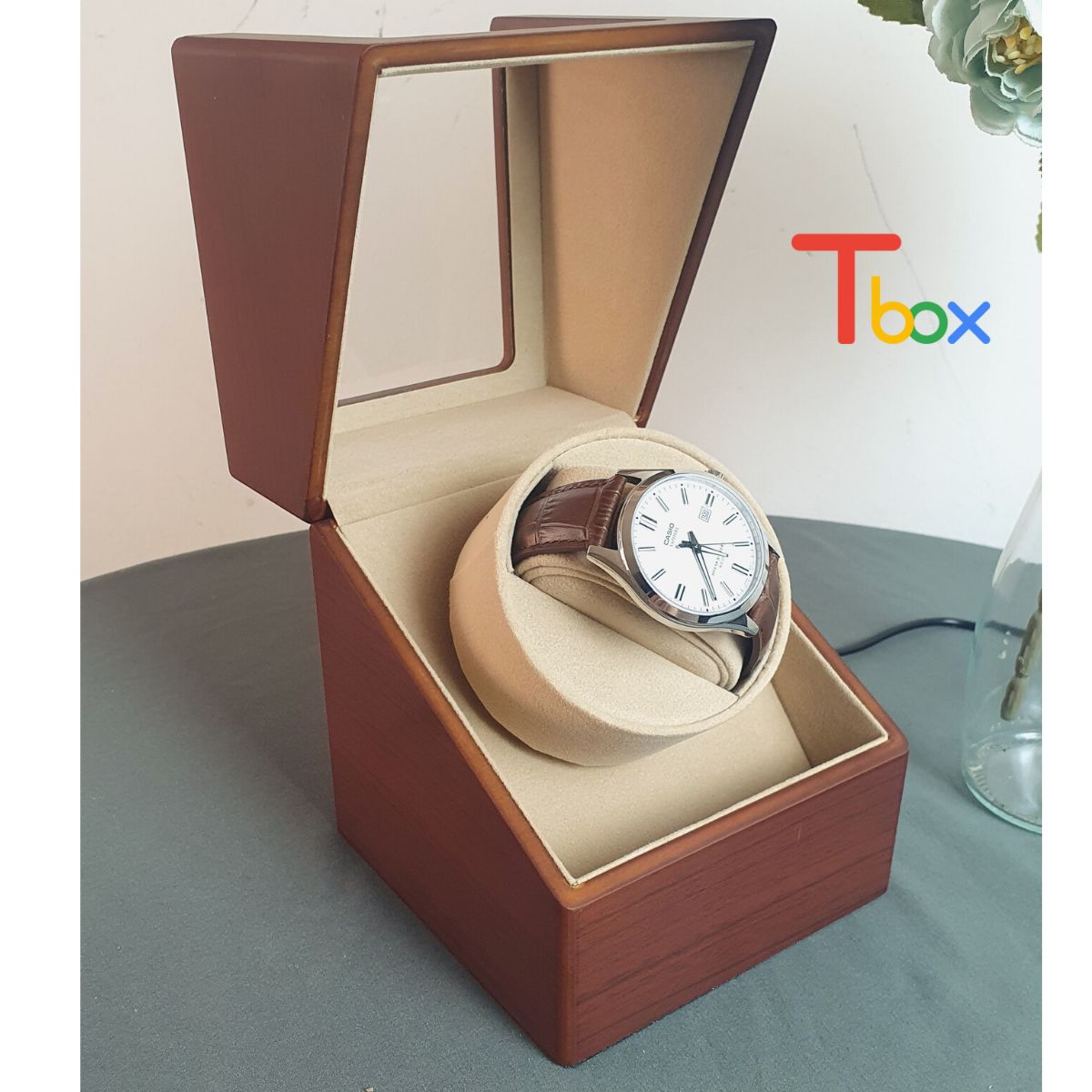 Hộp đựng đồng hồ cơ 1 xoay tự động