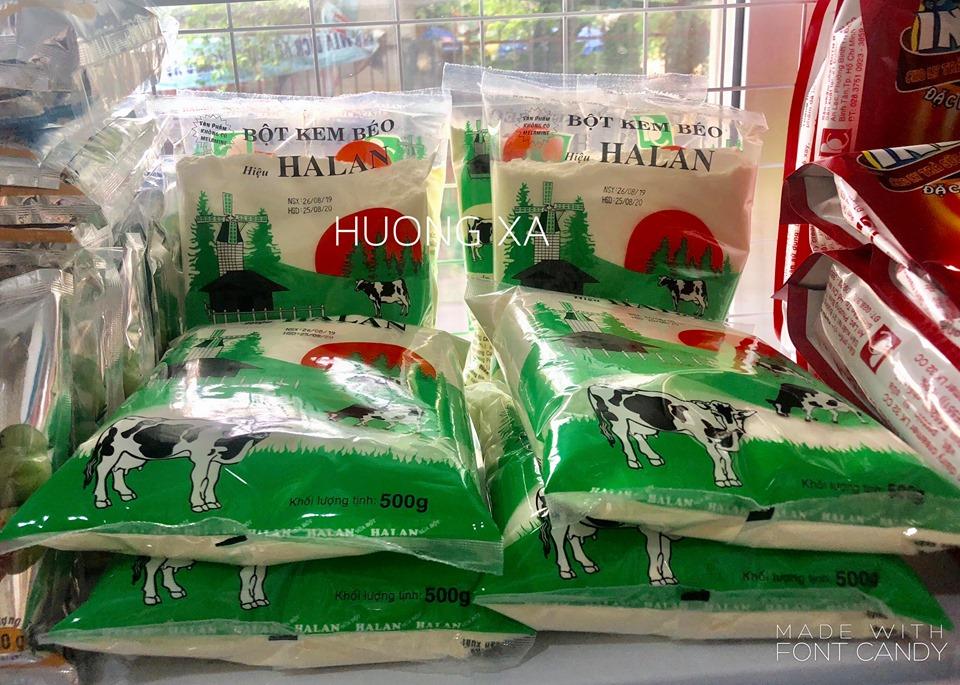 BỘT KEM BÉO HALAN