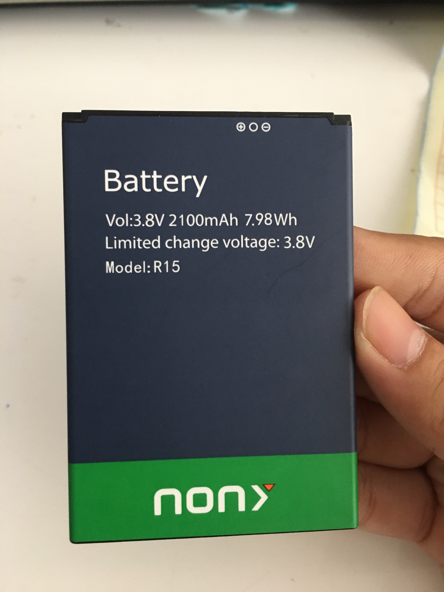 Pin nony R15 chính hãng