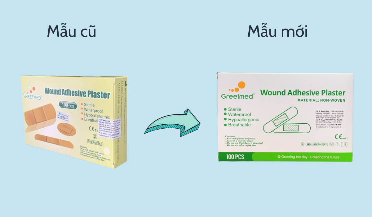 Băng cá nhân Tâm Thiện Chí Greetmed
