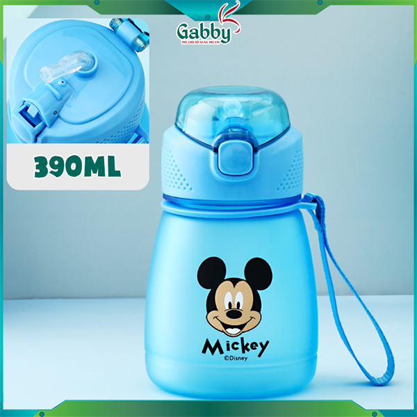 BÌNH UỐNG 390ML DISNEY ( SPIDERMAN - CAPTIAN - MINNIE - MICKEY )