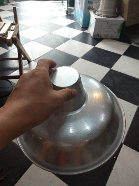 Combo 5 đèn chao thả nhôm chơn d30cm