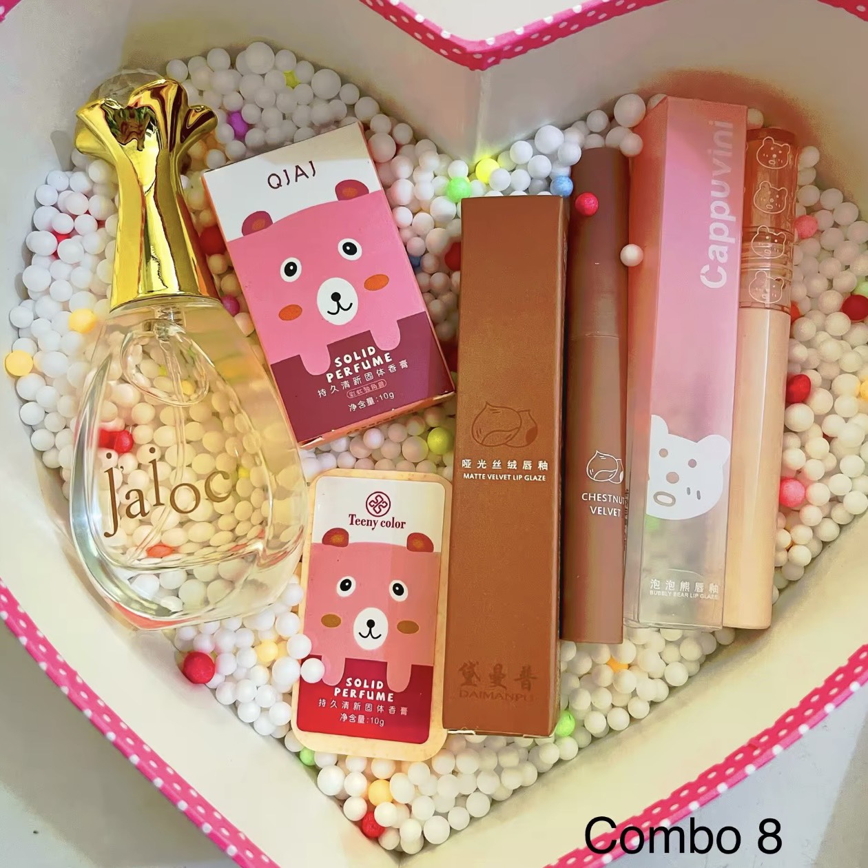Combo quà tặng chính hãng nội địa cho bạn gái, combo quà, combo son và nước hoa tặng bạn gái ý nghĩa
