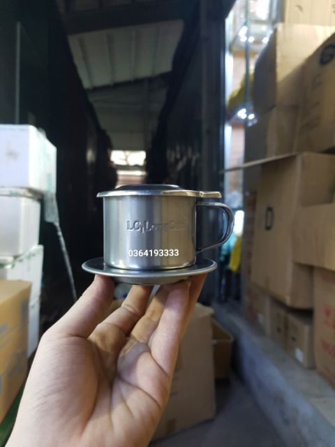 Phin pha cà phê inox LC nhỏ