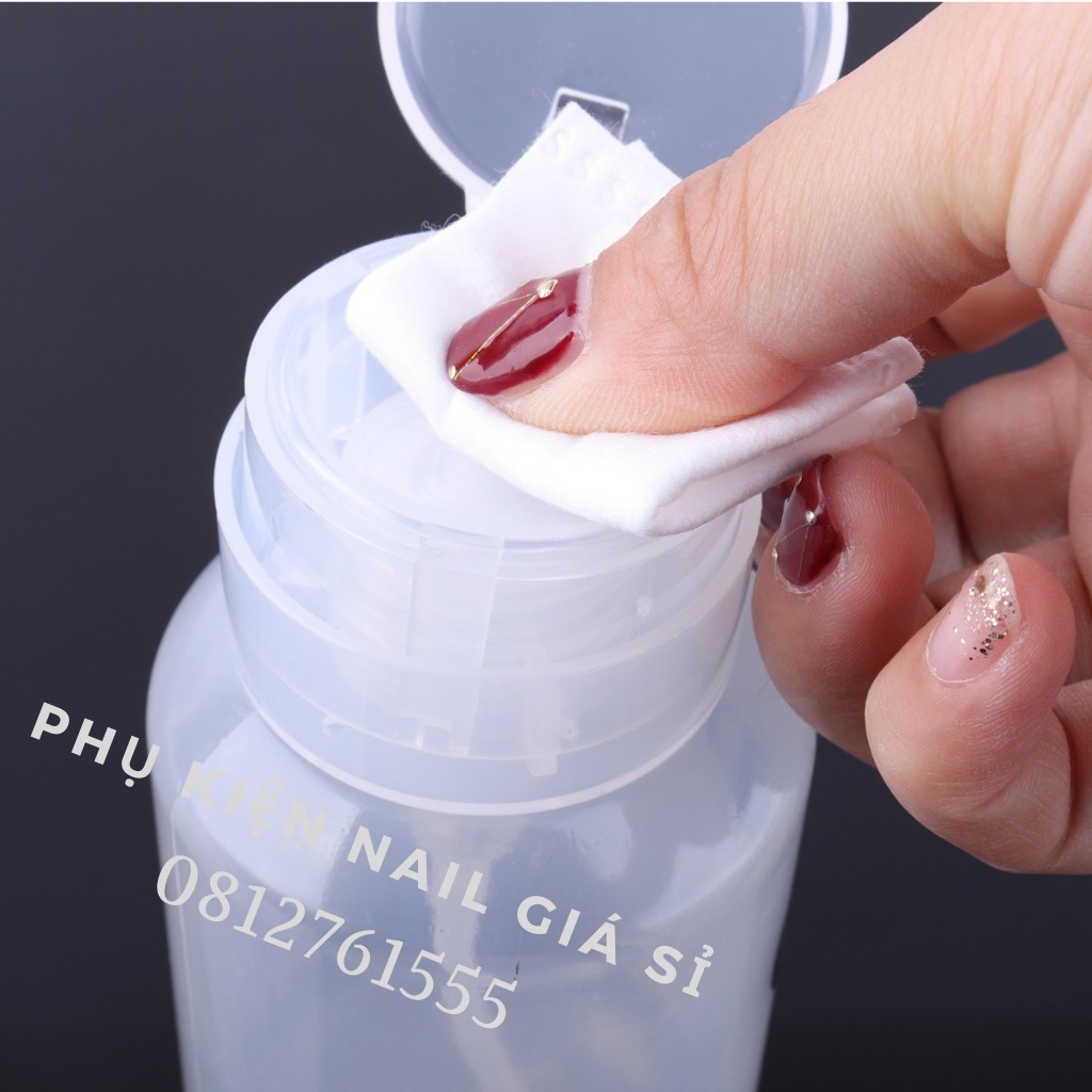 Bình OPI, Lọ đựng cồn acetone 250ml đầu xịt