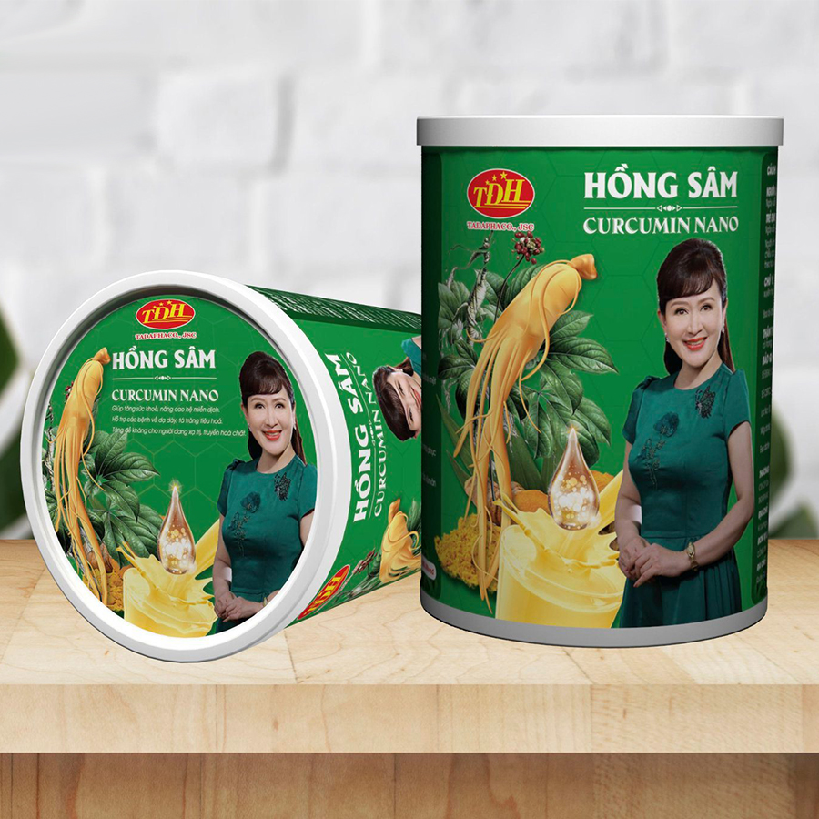 11 Hộp Hồng Sâm Curcumin Nano 400g