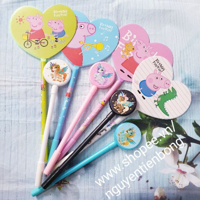 Sỉ bút cute (10 cây mix mẫu)