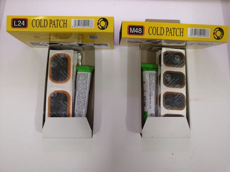 Hộp Miếng Keo Dán Vá Ruột Xe Đạp Cold Patch M48- L24