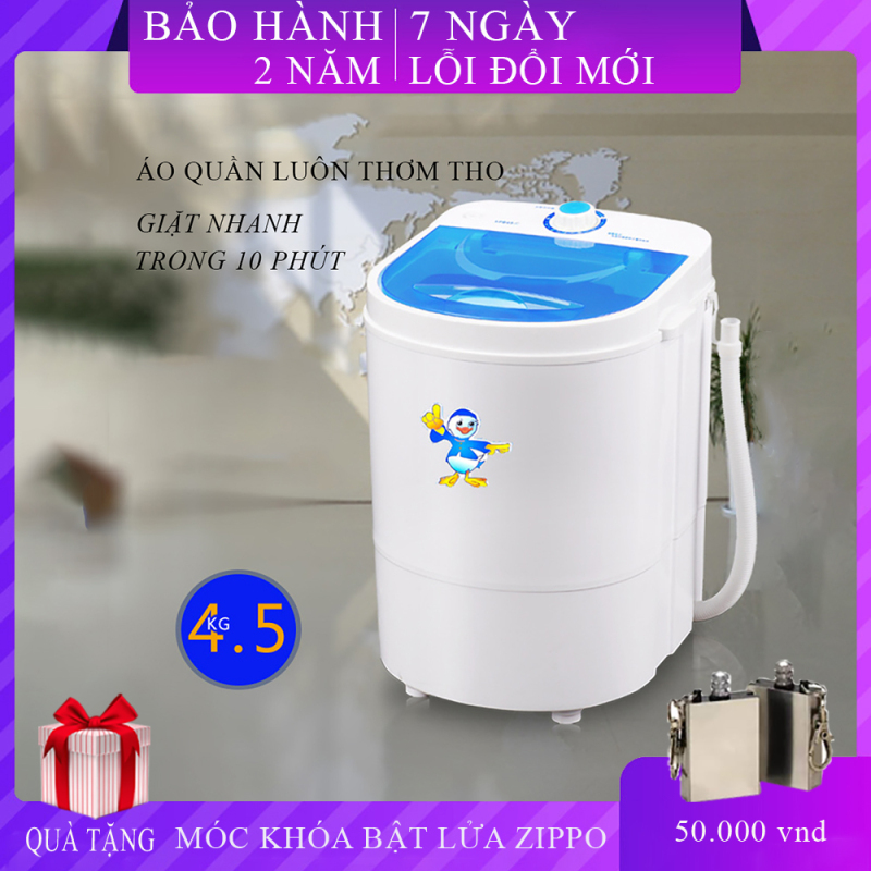 Bảng giá Máy giặt Mini công suất 260W, Nhỏ gọn Tiện dụng tiết kiệm, dung lượng 4.2kg Tiết kiệm nước, điện, giặt nhanh giúp quần áo sạch sẽ thơm tho chỉ trong 10 phút - Bảo hành 2 năm Điện máy Pico