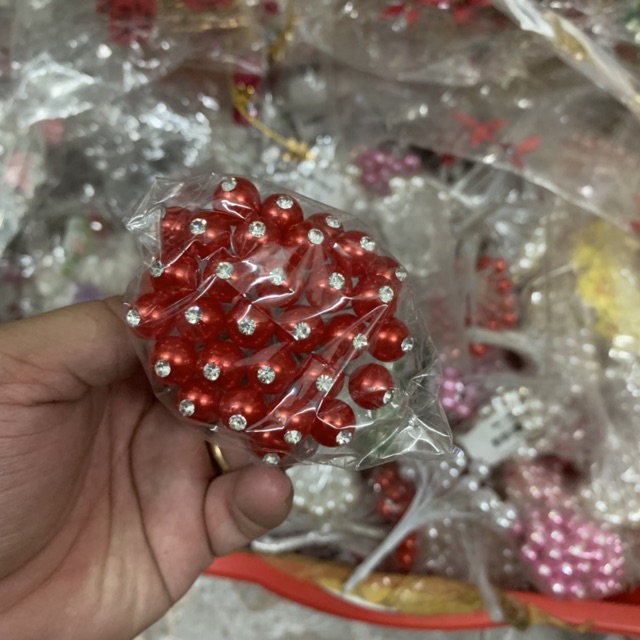 [HCM]Cài Tóc Cô Dâu - Trâm hạt trai đính hạt