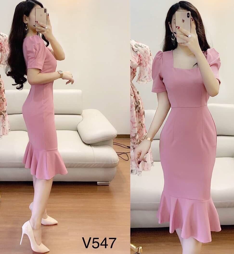 Đầm body đuôi cá ôm dáng