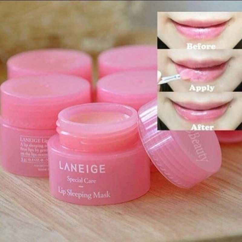Mặt nạ ủ môi hàn quốc chống khô nẻ Laneige Mini 20gr BÁCH HÓA NHÀ CÀ