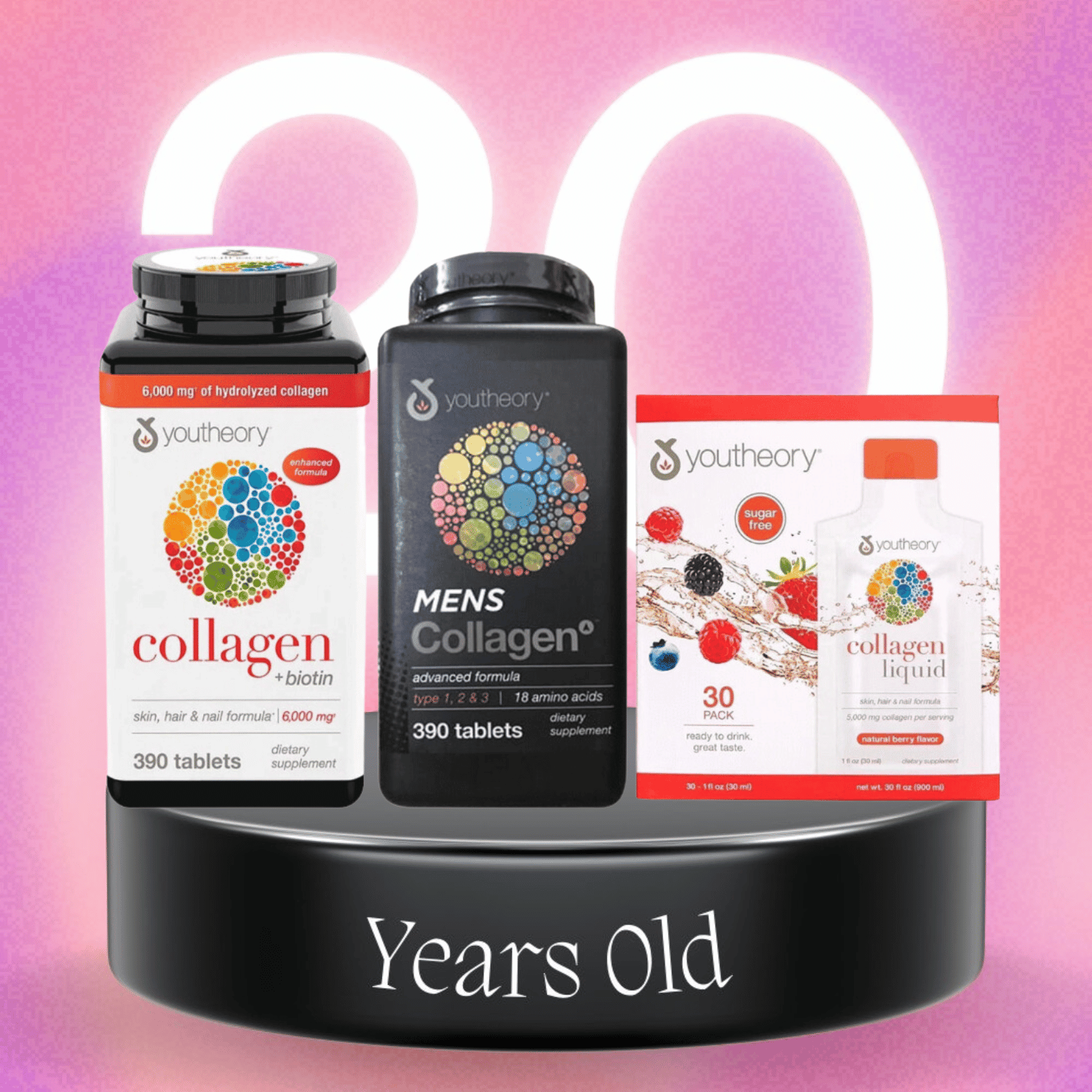 Viên Uống & Nước Uống Youtheory Collagen Mỹ