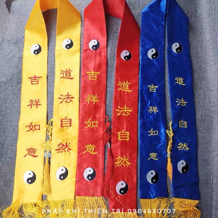 Khăn Cổ Thêu ( Bát Quái + Ngọc )