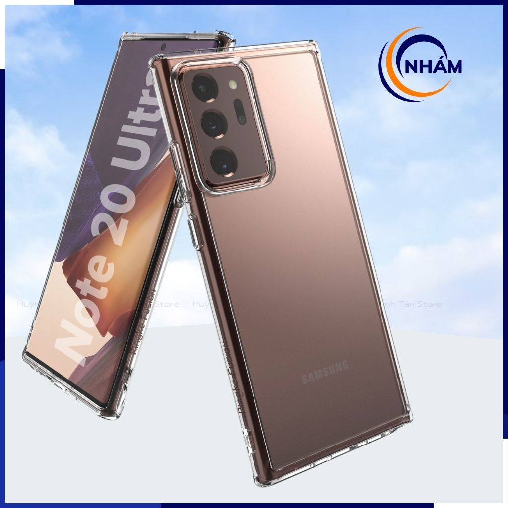 Ốp lưng note 20 ultra RINGKE chính hãng trong suốt chống sốc FUSION X chống ố vàng phụ kiện điện thoại huỳnh tân