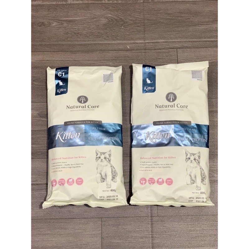 Thức Ăn Hạt Cho Mèo Con NATURAL CORE KITTEN Gói 400g