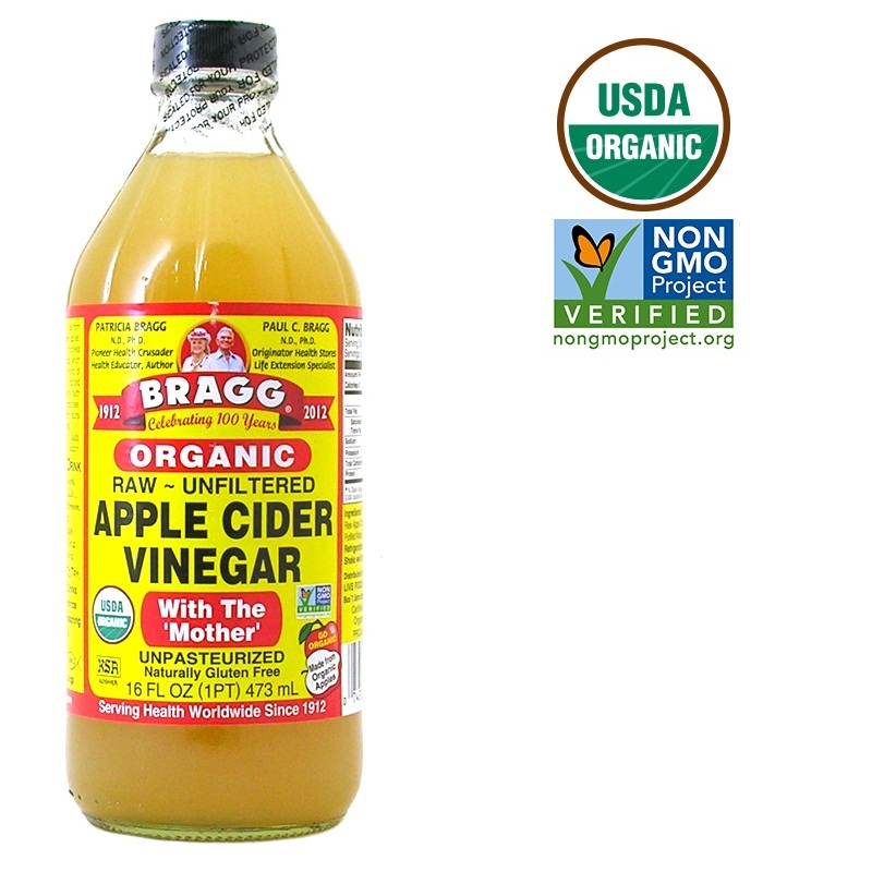 Giấm táo hữu cơ Bragg 946ml