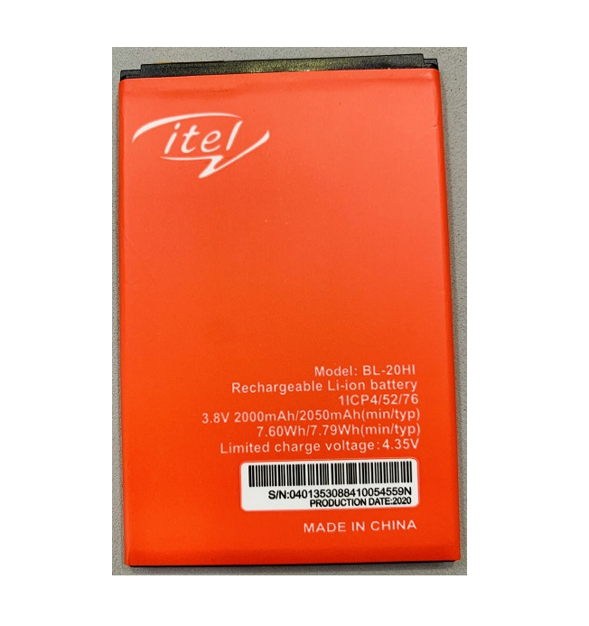 Pin điện thoại ITEL A32 / A32F / A32S / BL-20HI