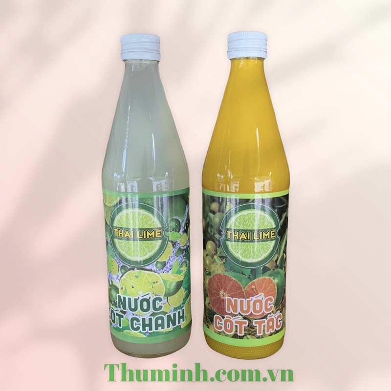 Nước cốt chanh / cốt tắc thai lime chai 500ml