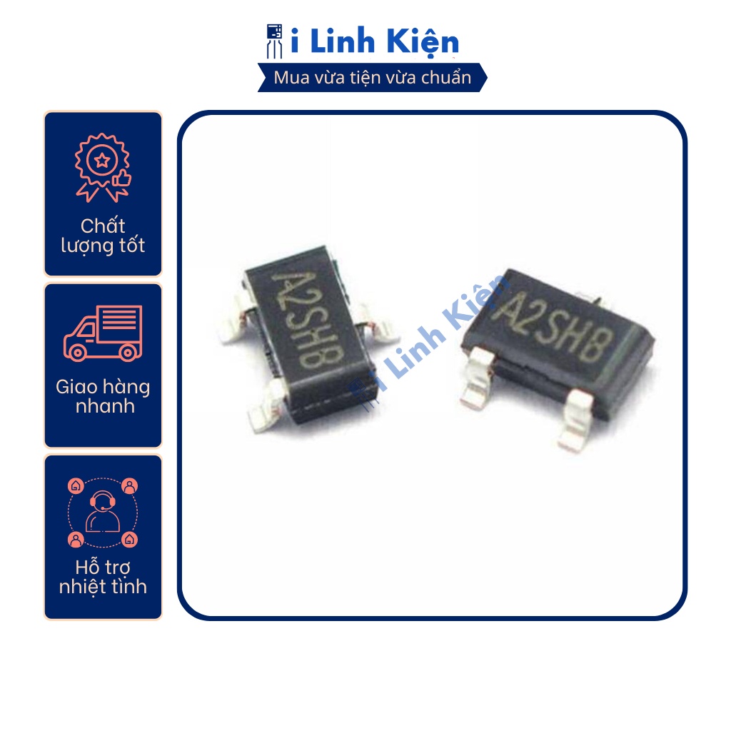 SI2301 SI2302 Mosfet dán 2.5A 20V túi 10 con